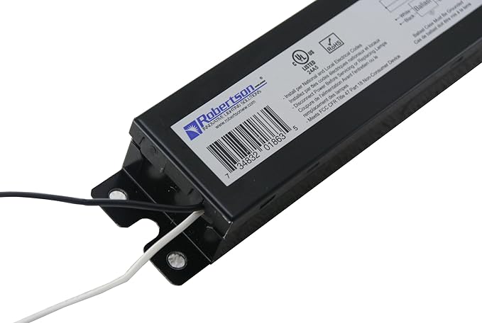 Robertson 2P20158 ISL296T12MV Pak of 10 Fluorescent eBallasts for 2 F96T12 Lamps Instant Start 120-277Vac 50-60Hz NBF HPF (for HO lamp Applications The Recommended Ballast is The PSB296T12HOMV)