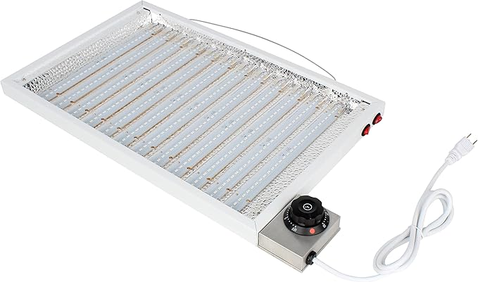 The LED Panel with UV 365nm Light 2X1Ft/100W &amp Build-in Timer120-277V Input Great for a Stand Along LED Grow Lights or Boost UV Input to get Strong and Fast Growing. (2X1Ft/100W)