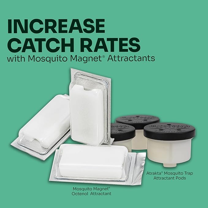 Mosquito Magnet MM4200B Patriot Plus Mosquito and Flying Insect Trap and Killer - Outdoor Fly Trap Protects Up to 1 Acre Green