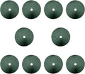 10 Pieces Tree Mulch Rings for Weed Control Barrier Fabric Round Moisturizing Fruit Tree Protector Non Woven Green- 82cm 10cm Hole