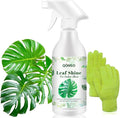 Leaf Shine Spray - Ready-to-Use Gloss &amp Polish for Indoor Plants Instant Glow Leaf Cleaner for Indoor Plants Ideal for Fiddle Leaf Fig Ficus Audrey Monstera and More - 16.91 OZ