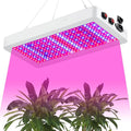 B1000W LED Plant Grow Light DimmableBest Grow Lights for Indoor Plants Full Spectrum Seed Starting Seedlings Vegetable Hanging Growing Lamps Double Switch Grow Light for Indoor Plants