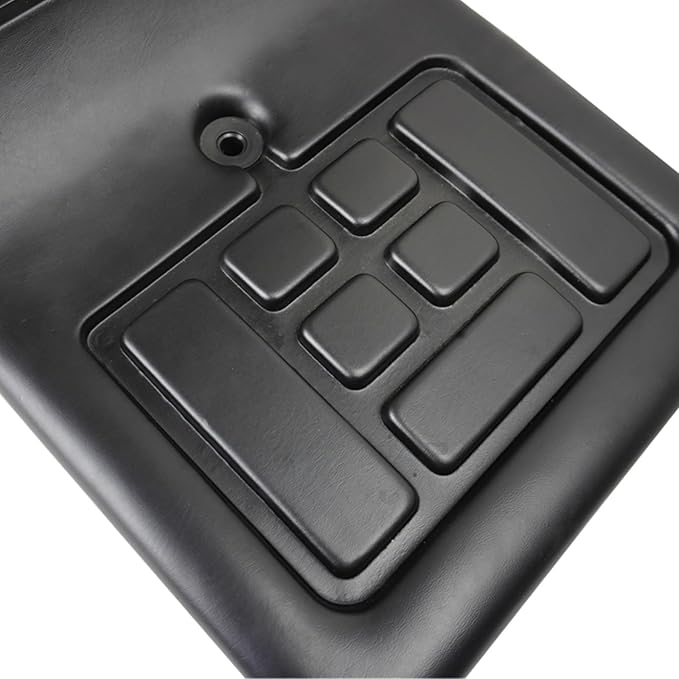 Universal Tractor Seat Adjustable Forklift Seat 220lbs Capacity Waterproof and Heat-Resistant for Skid LoaderTelehandler Bulldozers Lawnmowers(Small)