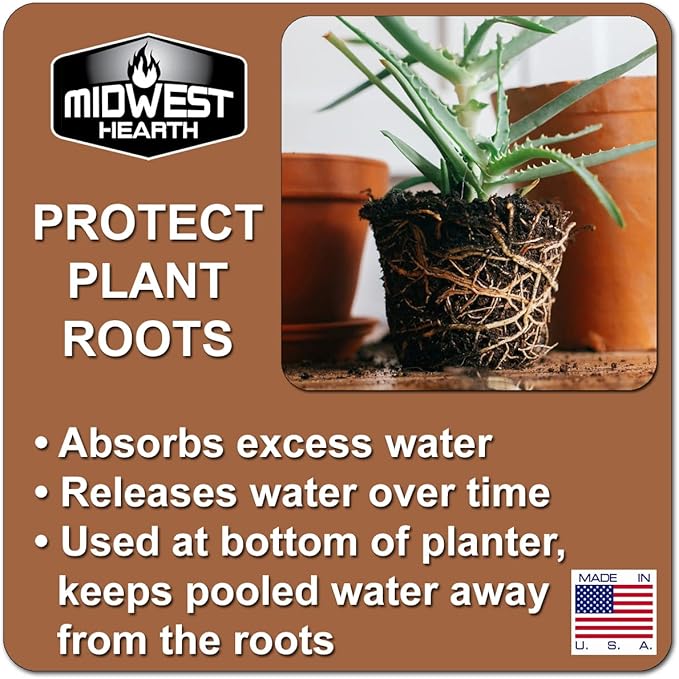 Red Lava Rocks for Plants Natural Horticultural Volcanic Rock (1/4 Size) (Mined in USA) (10-lb Bag)