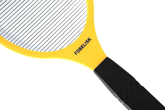 Bug Zapper - Electric Fly Swatter - Mosquito Zapper Killer - Fly Zapper - Electric Fly Swatter Racket for Camping Travel Outdoor and Indoor Pest Control (2AA Batteries Included)