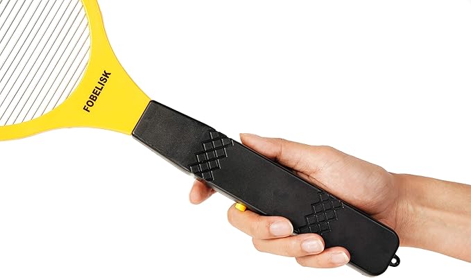 Bug Zapper - Electric Fly Swatter - Mosquito Zapper Killer - Fly Zapper - Electric Fly Swatter Racket for Camping Travel Outdoor and Indoor Pest Control (2AA Batteries Included)