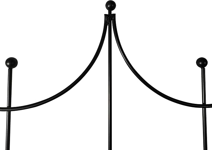 OUTOUR Larger Garden Trellis Plant Support Wire Lattice Grid Panel Stake Fence 70x20 for Climbing Plants Potted Vines Vegetables Vining Flowers Ivy Roses Clematis Lawn Backyard Patio Black