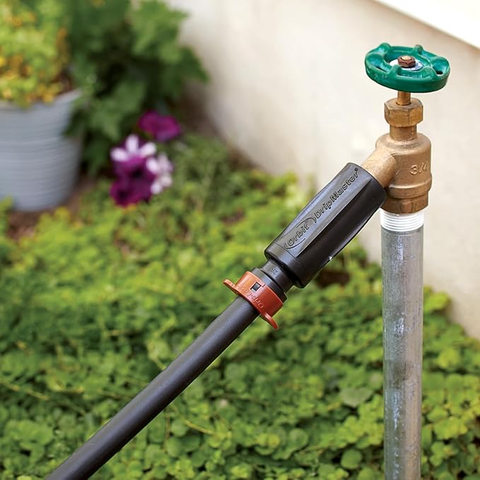 Orbit 2-Pack 3-in-1 Drip Irrigation Pressure Regulator Filter &amp Faucet Adapter (2)