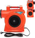 HONEY JOY Commercial Air Blower 3HP/2200W High Power Bounce House Blower Integrated Handle Air Blower for Large Outdoor Inflatables Air Sofas Electric Pump Fan for Bouncy Castle (3HP/2200W)