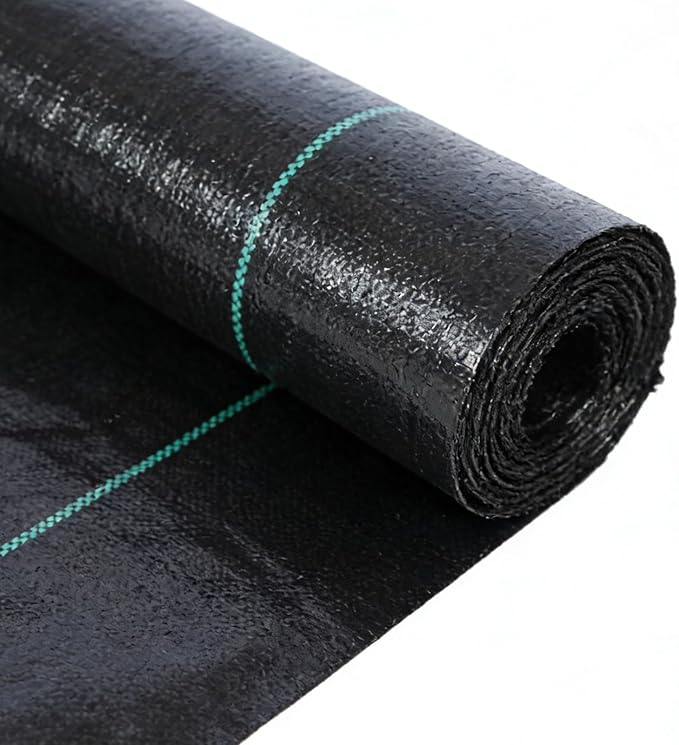 Landscape Fabric – 1.6x164ft Heavy Duty Grass Control Sheet Garden Weeds Barrier Multipurpose Lawn and Plant Mat | Plant Protection Fabric for Gardeners Vegetable Flower Beds Farm Nursery Trees