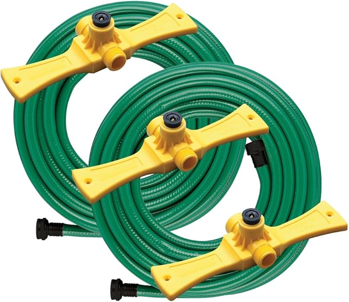 Orbit 58092N Port-A-Rain Hose Watering Sprinkler System Green