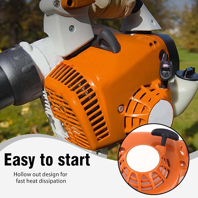 Recoil Pull Starter Rewind Replacement for Stihl Bg86 Bg86c Bg56 Bg56c Sh86 SH86c Sh56 SH56c Replaces 4241-080-2106 Leaf Blower Recoil Pull Starter Rewind