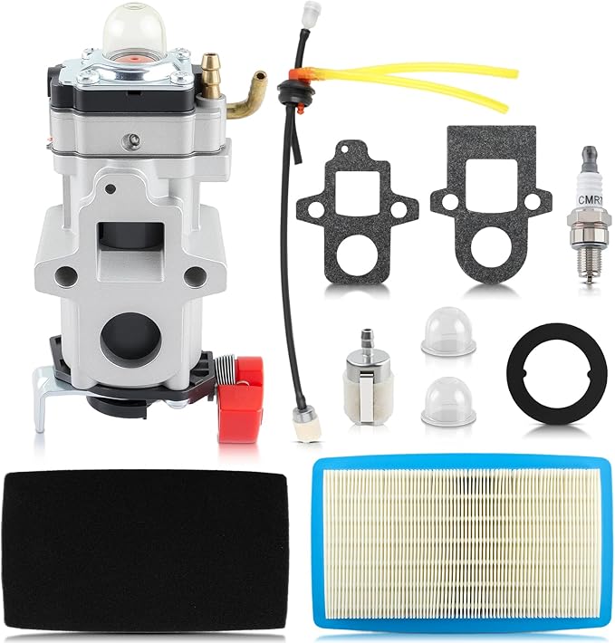 PB-8010 Carburetor for Echo PB-8010T PB8010 PB-8010H PB-9010 PB-9010H PB-9010T EB810 EB810RT EB910 EB910RT Leaf Blower Parts Replace A021004920 with Air Filter Tune Up Kit