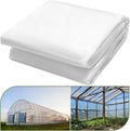 Greenhouse Plastic Sheeting 24 x 25ft 6 mil Clear Greenhouse Film UV Resistant Thickened Plastic Sheeting Heavy Duty Polyethylene Green House Plastic Cover