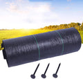 Garden Weed Barrier Landscape FabricWeed Block Fabric Heavy Duty 3.2OZWoven Mulch for Landscaping Ground Cover Weed Control FabricHigh Permeability Good for Flower Bed ( Size : 1x150m/3.3x392ft )