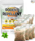 Rodent Repellent Mouse Repellent Pouches Mice Repellent Indoor Mouse Deterrent Outdoor Rat Repellent Extra-Strength Rodent-Repelling Pouch Peppermint to Keep Mice Away from Garage-8P