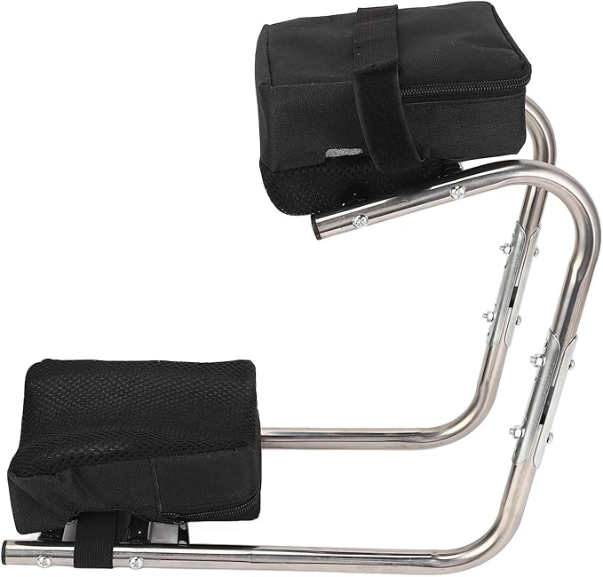 Garden Kneeler Alloy Steel 300lbs Support Lightweight Portable Knee Seat Ergonomic Gardening Stool with for Gardening Farming Household Chores