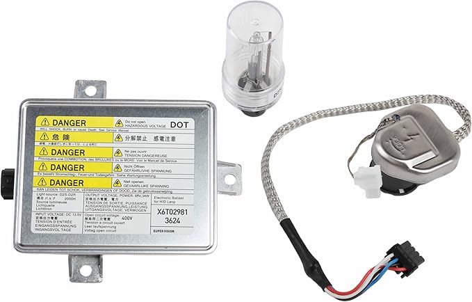 Xenon HID Headlight Ballast Unit Assembly with Igniter D2S Bulb For Acura TL/ TL Type-S 2002 2003 04 05 TSX 04-05 Honda S2000 2004 2005 2006 2007 2008 2009 Mazda 3 04-06 W3T10471 X6T02971 W3T14371