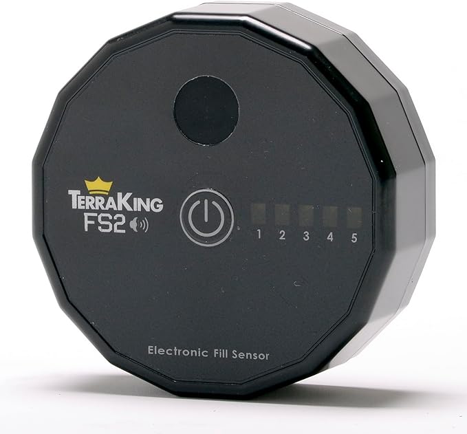 TK95073 FS2 Material Collection Fill Sensor Designed for Most Baggers or Leaf/Material Collection Systems Rechargeable Battery USB Cable Included