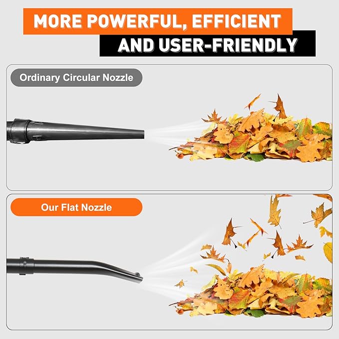 65cc Backpack Leaf Blower Gas Powered 3.6HP 2 Stroke Backpack Blower Gas Blower Snow Blower Lawn Blower Gasoline Backpack Leaf Blower for Lawn Care (US Stock)