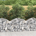 39.4 x 39.4 x 31.5 in Silver Metal Gabion Basket Raised Planter Galvanized Iron Outdoor Garden Box for Decorative Borders &amp Elevated Beds Large Rectangular Trough Style