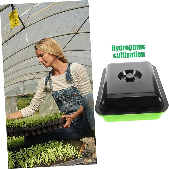 BESPORTBLE Hydroponic Seed Sprouter Tray Plant Trays for Sprouts Mason Jar Sprouting Kit