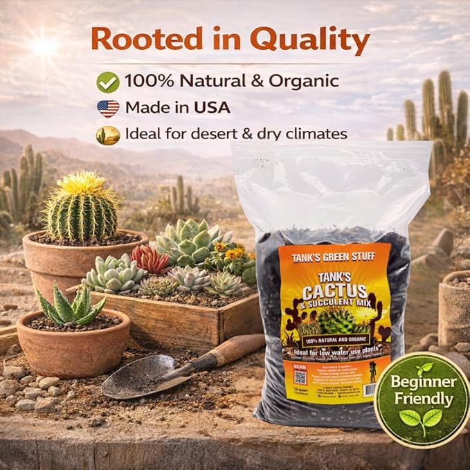 Tank's Cactus &amp Succulent Mix 16 qt Bag