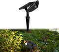 Solar SpotlightOutdoor Waterproof Led Lighting Waterproof Graden LightsSolar Landscape Spotlight Ground Lamp for Lawn Trees Flag Garden Pond Pathway Pool Area Warm Light