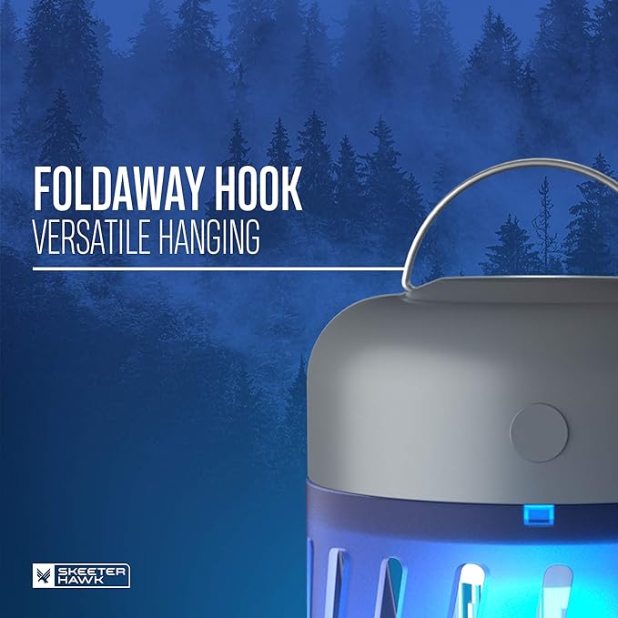 SKEETER HAWK Mosquito Zapper | Plug-In All-Natural Outdoor Bug Killer