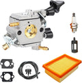 Carburetor Compatible with Stihl BR350 BR350Z BR430 BR450 SR430 SR450 Backpack Blower Replace# 4244 120 0606 Carb Repair Kit Compatible with Zama C1Q-S210 C1Q-S210B C1Q-S209C