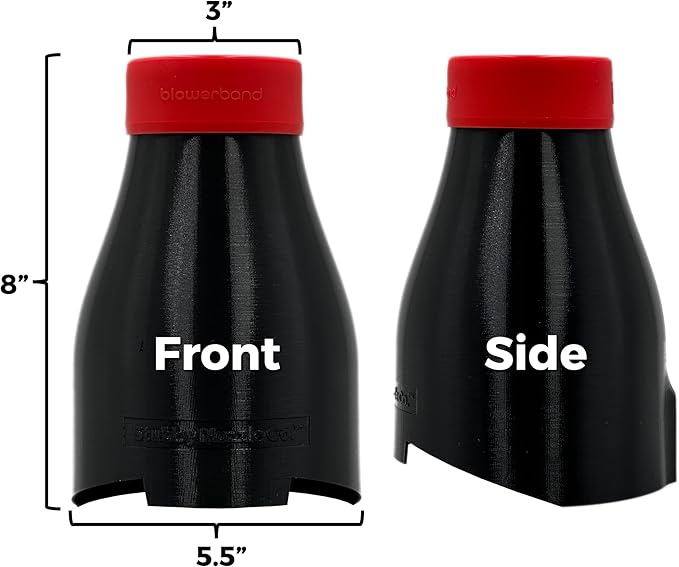 Stubby Car Drying Nozzle for Milwaukee M18 Fuel Leaf Blowers - Single Battery Gen III (3017-20)
