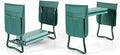 Garden Kneeler and Seat 2-in-1 Gardening Kneeling Bench Foldable Heavy Duty Garden Stool with Cushioned Pad Gardening Gifts for Seniors Women -2PCS