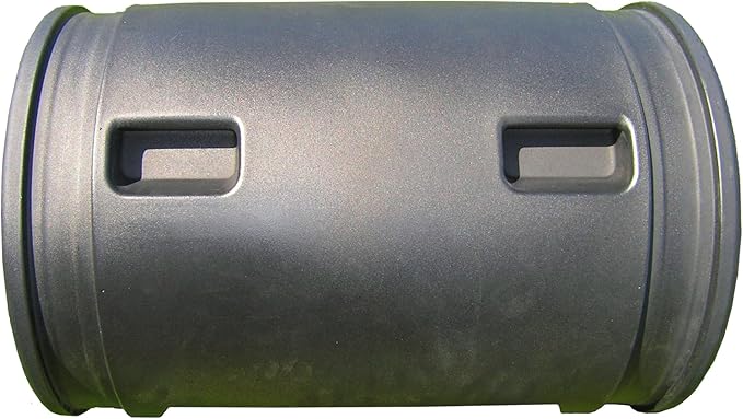 Good Ideas Compost Wizard Jr 7 Cubic Feet Outdoor Home Garden Compost Bucket Storage Container with Carrying Handles Black