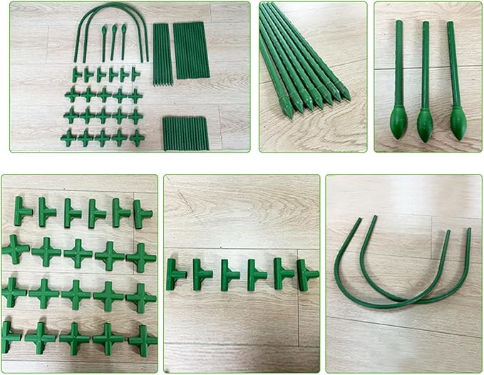 Garden Trellis for Climbing Plants - 90x120cm Adjustable Heavy-Duty Support PP Coated Steel Garden Trellisesfor Rose Vine Cucumber Vegetable Flower Tomato Grape Bean Fruit Backyard