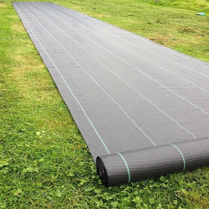 for 4FTx150FT 3.2oz Landscape Weed Fabric Ground Cover Block Mat