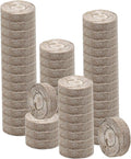 Peat Pellets for Seedlings 50PCS 2 inch Seed Starter Pods Compressed Peat Moss for Plants Breathable Seed Starter Pellets for Garden Herbs Flowers Vegetables