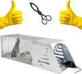 Chipmunk Trap Humane Rat TrapMulti-Catch Reusable Mouse Trap for Home/Garden/Warehouse Humane Mouse Traps- Safe &amp Effective Mouse for Families &amp Farmers 1 PCS