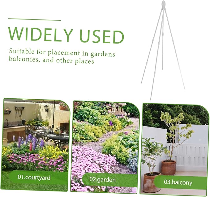 SUPVOX Garden Trellis for Climbing Plants Sturdy Plant Support Rack for Outdoor Vines Easy to Use Trellis for Wisteria Peas Tomatoes and Design