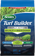Scotts Turf Builder Triple Action Built For Seeding - Weed Preventer and Fertilizer for New Lawns 1000 sq. ft. 4.3 lbs.