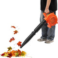 25.4cc 2-Cycle Gas Handheld Leaf Blower Light Gas Blower w/0.4L Fuel Tank 424CFM 152MPH Low Vibration and Cruise Control Powerful Blowers for Lawn Yard Care(25.4cc 2-Stroke)