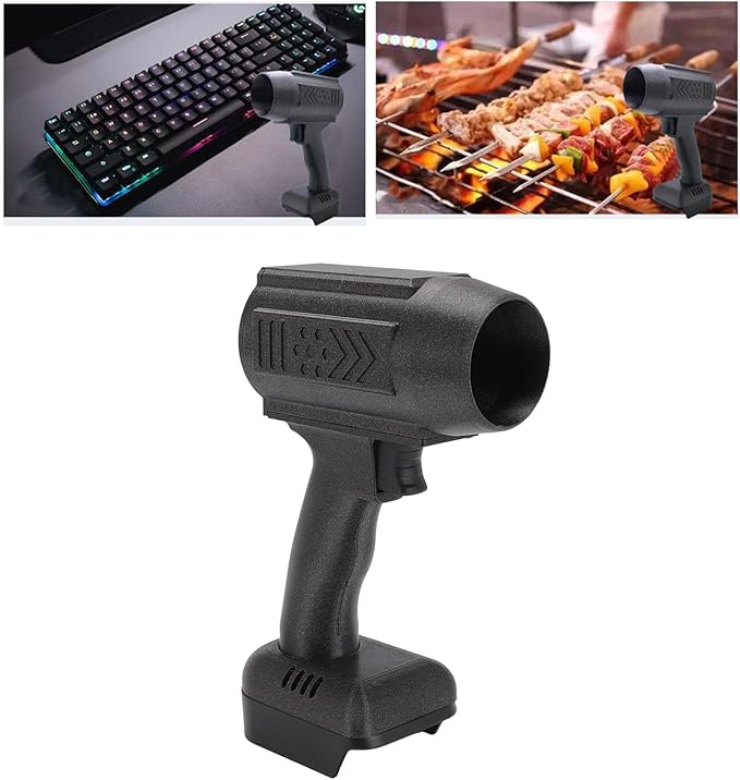 Cordless Dry Blower 150000 RPM Powerful Electric Air Duster Blower Brushless Motor Portable Hand Held Mini Turbo Violent Fan Air Blower for Car Computer Lens