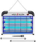 Indoor Bug Zapper Plug-in Electric Mosquito Zapper Fly Killer Powerful 20W Flying Insect Mosquito Repellent Lamp Bug Light Trap Catcher for Gnat Fruit Fly Moth Pest Control w/ 2 Replacement Bulbs