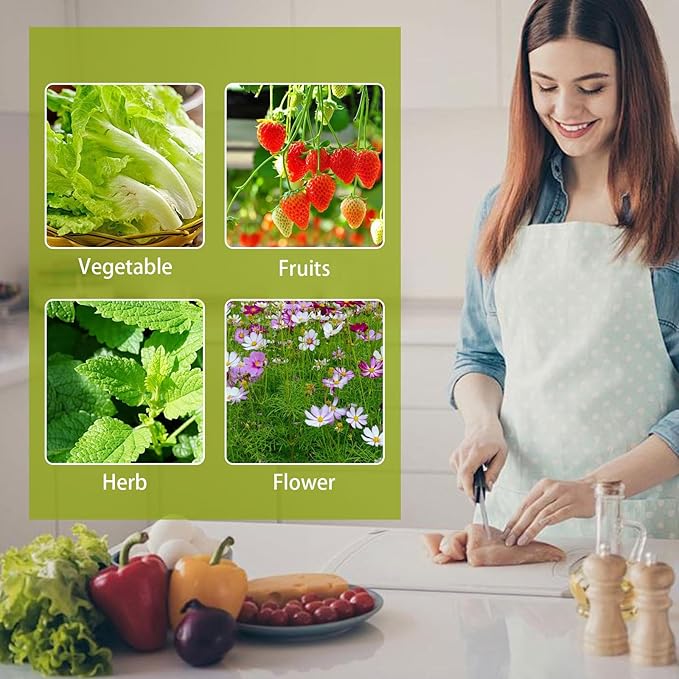 Hydroponics Growing System Tower Kit with Led Light 40pods Vertical Hydroponic Tower Hydroponics Tower Indoor Garden for Herbs Fruits and Vegetables (8 Layer)