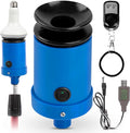 Light Bulb Changer for High Ceilings - Vacuum Operated High Ceiling Light Bulb Changer Tool Remote-Controlled Bulb Changing Kit (Pole not Included)