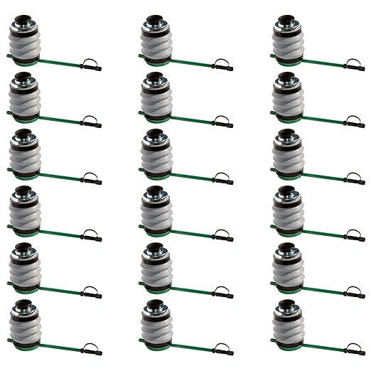 JT Eaton 530-GN Insecticidal Duster with Green Powder Coating Holds 1.2oz Diatomaceous Earth or 5oz Boric Acid