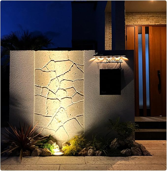 Low Voltage Landscape Lights LED Garden Buried Light IP66 Waterproof AC12/24V Outdoor Embedded Underground Light for Driveway Step Backyard Piazza Round Landscape Lamp