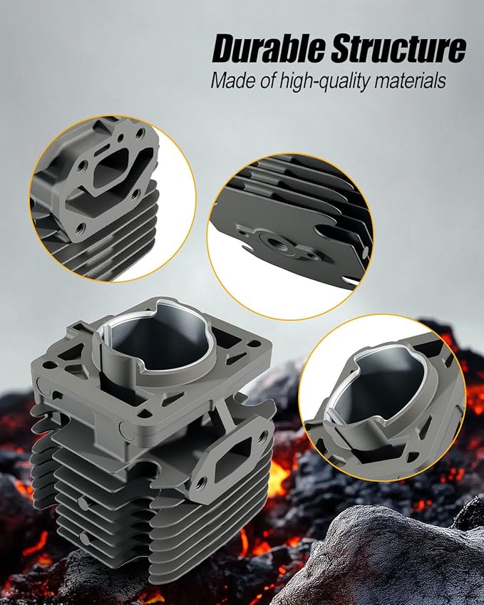 502848701 Cylinder Piston Kit Fit for Husqvarna 150BF 150BT 350BF 350BT Jonsered BB2250 Backpack Blower