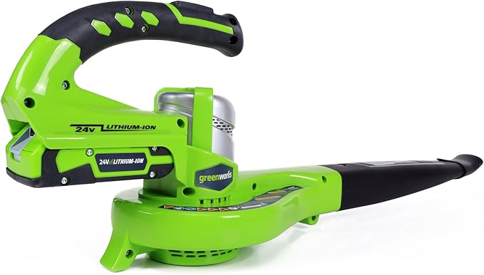 Greenworks 24V Sweeper 2.0Ah Battery and Charger Included