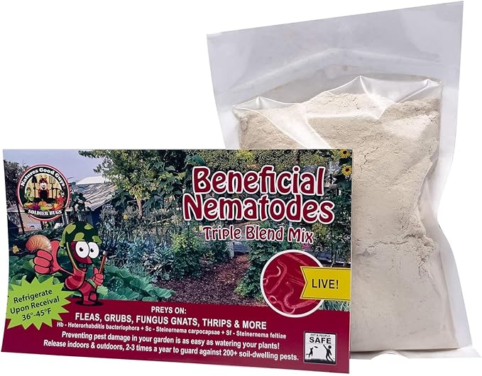 Natures Good Guys - Triple Blend Beneficial Nematodes HB+SC+SF (250 Million)