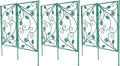 Plant Trellis Climbing Support Rack for Outdoor Garden 7-bar 6-Panel Vine Climbing Holder Screen 114cm X 45cm Vertical Plant Stand for Yard and Patio